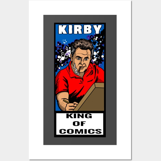 Kirby King of Comics Wall Art by blakely737